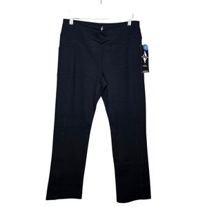 Sketchers Womens Black Leggings Petite Inseam 27